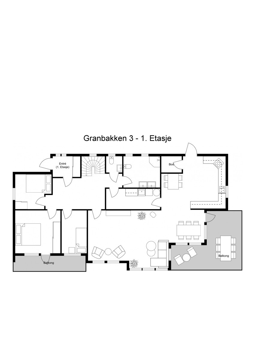 Planskisse hovedetasje