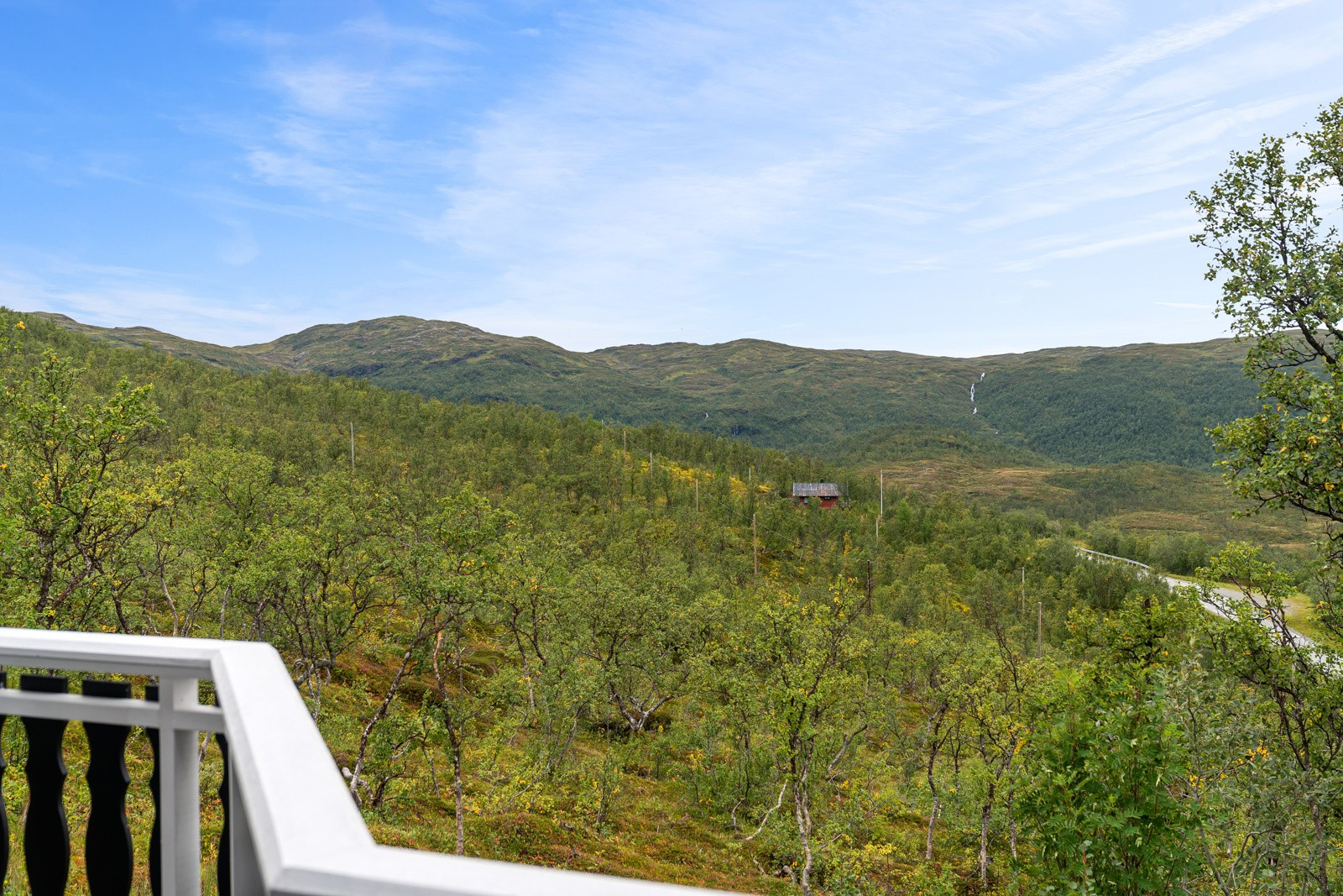 Her er mye urørt natur og umiddelbar nærhet til offentlige jaktterreng og fiskevann.