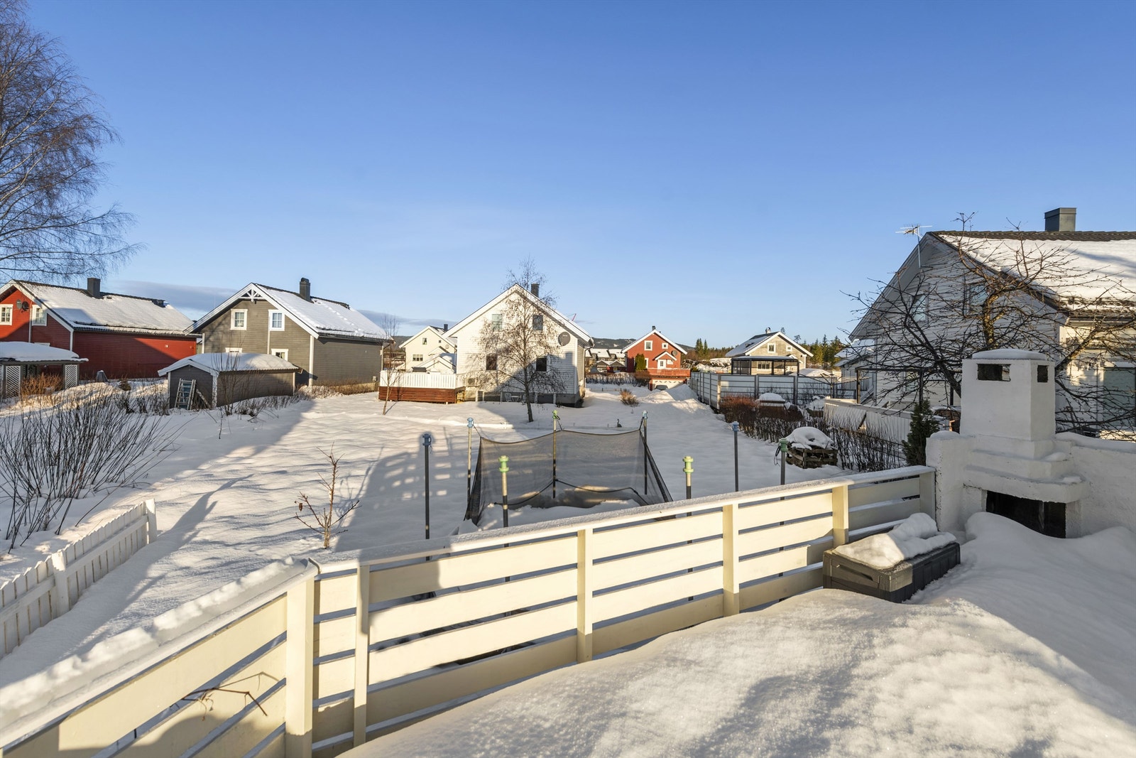 Utsikt fra terrassen Galleribilde