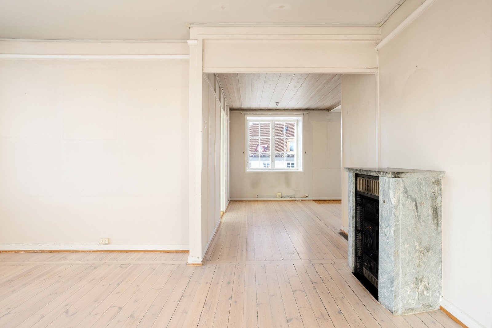 Det originale tregulvet er beholdt. Galleribilde