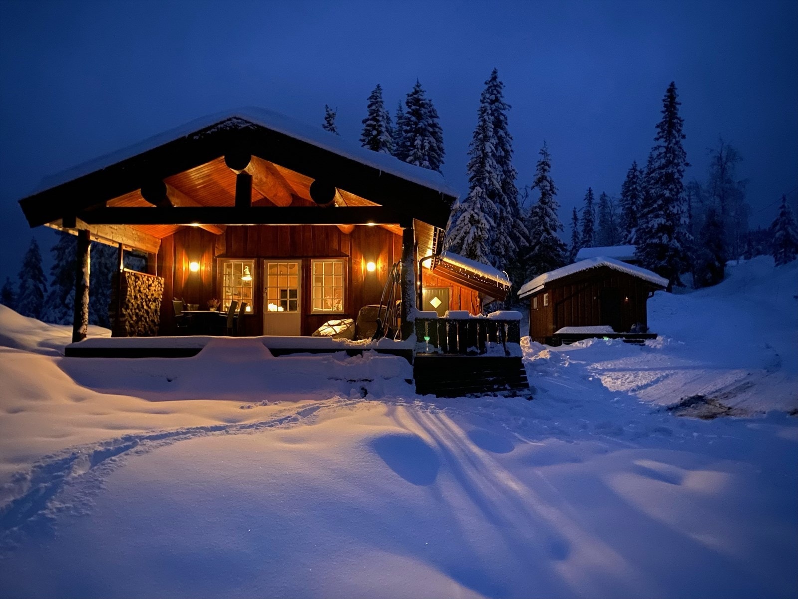 Velkommen til en hyggelig hyttevisning på Vikerfjell! Galleribilde