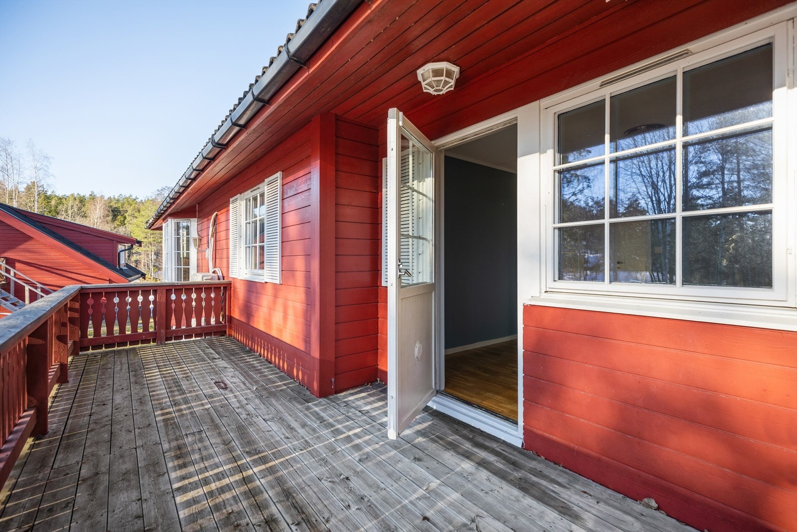 Balkong utenfor hovedsoverommet. Galleribilde