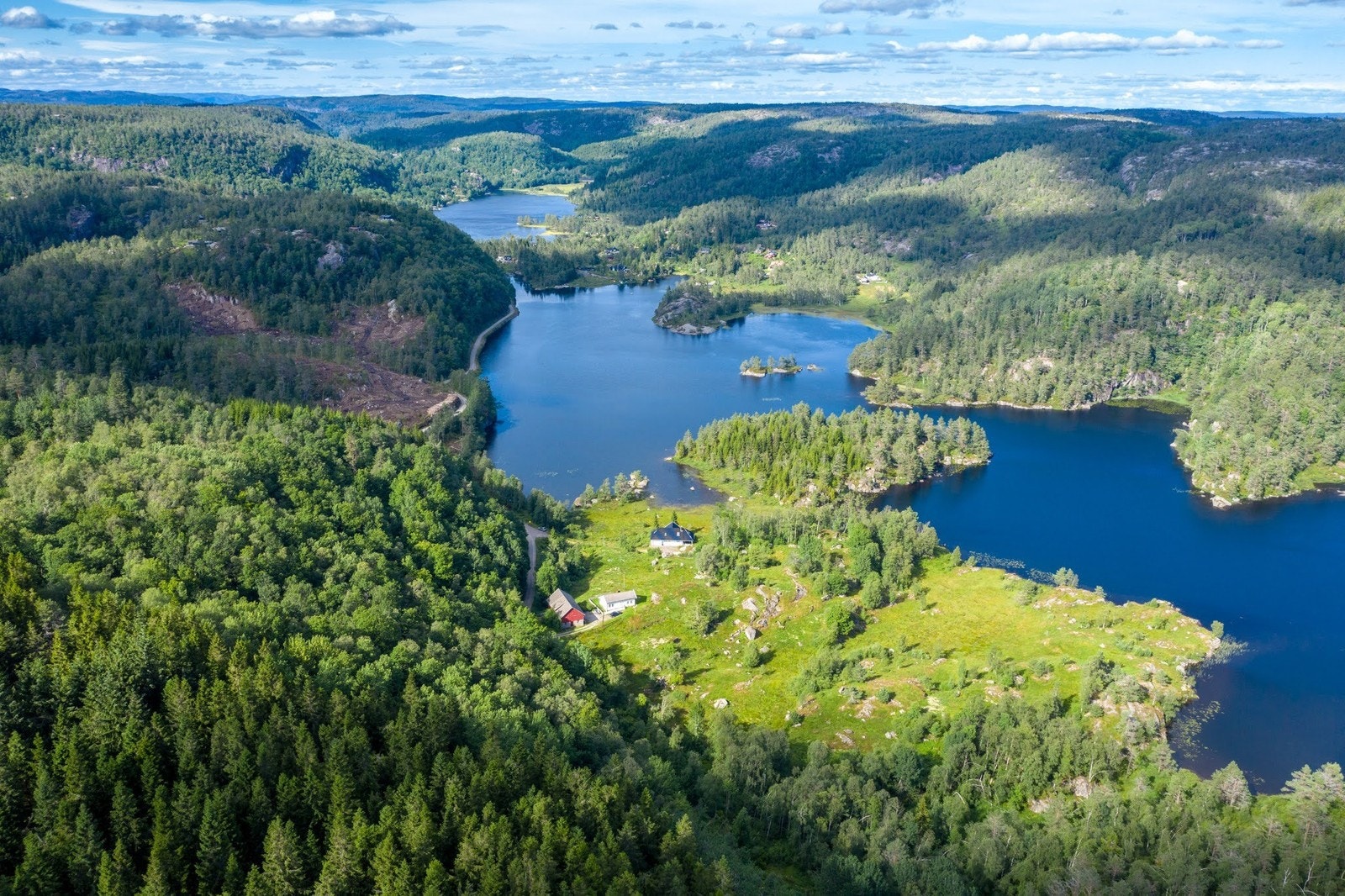 Oversiktsbilde fra området Galleribilde