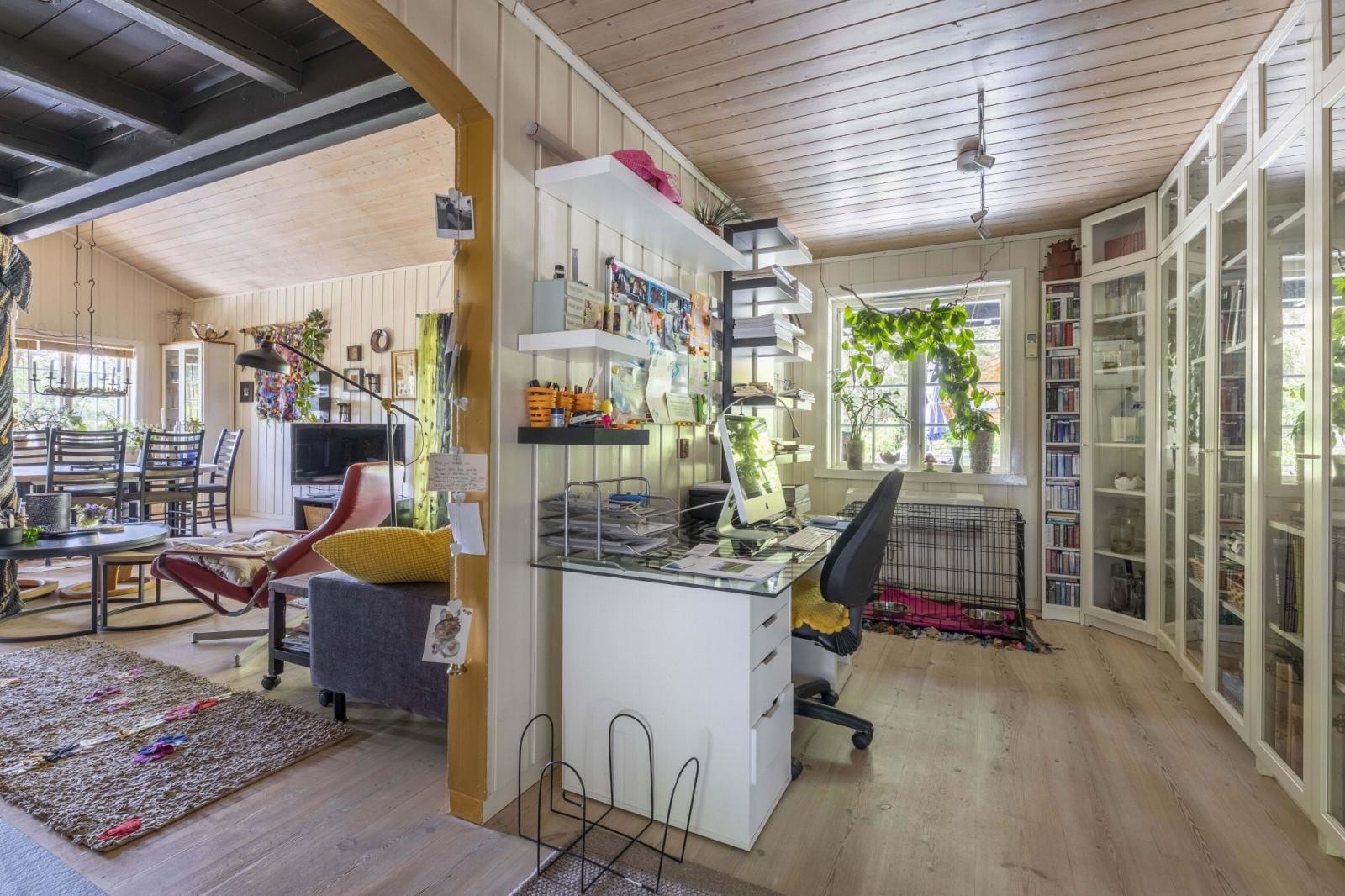 Kontordel i hovedhuset Galleribilde