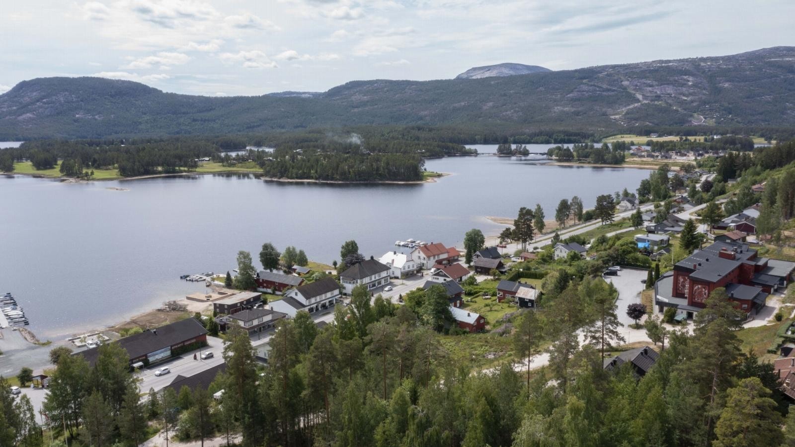 Vakre Vrådal sentrum Galleribilde