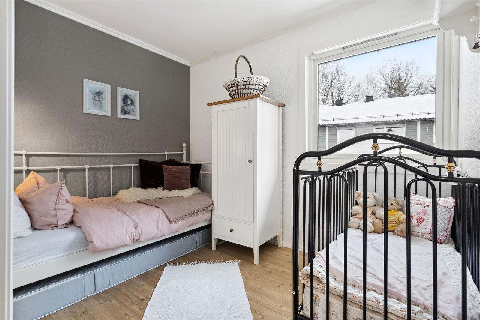 Soverom nr. 3 passer perfekt som barnerom, gjesterom eller kontor. Galleribilde