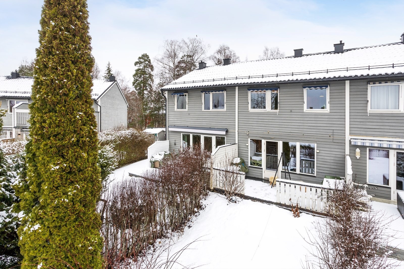 Flott uteplass for både store og små. Galleribilde