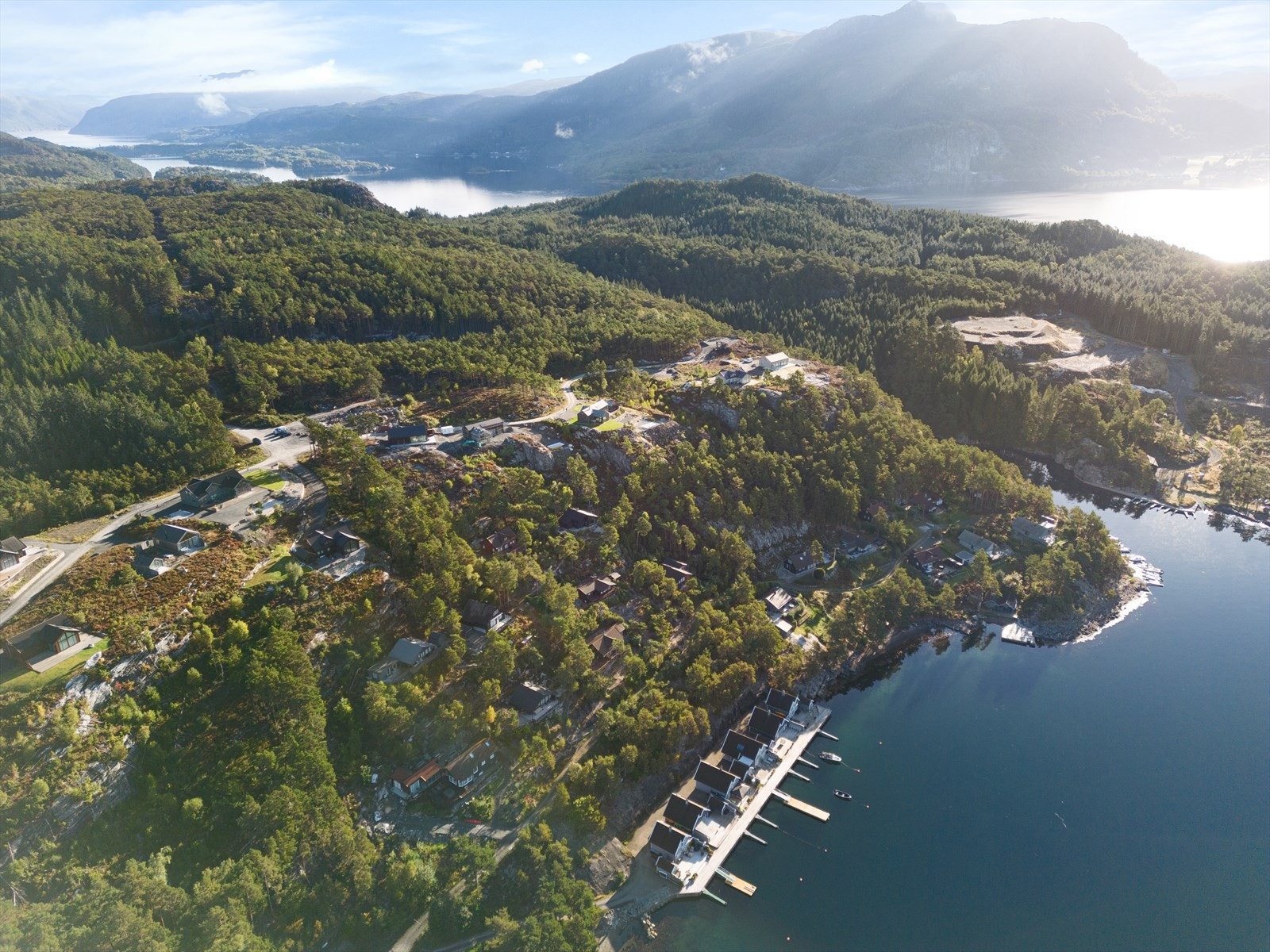 Flott, sørvendt beligggenhet Galleribilde