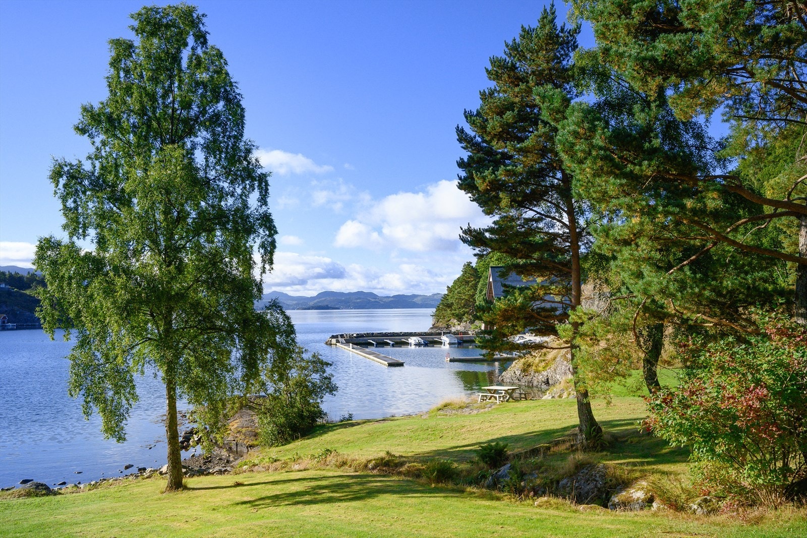 Idyll ved sjøen Galleribilde