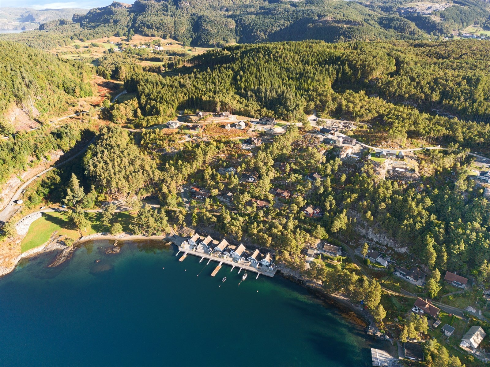 Hovda Hyttefelt - Det anbefales en tur inn for å kikke. Galleribilde