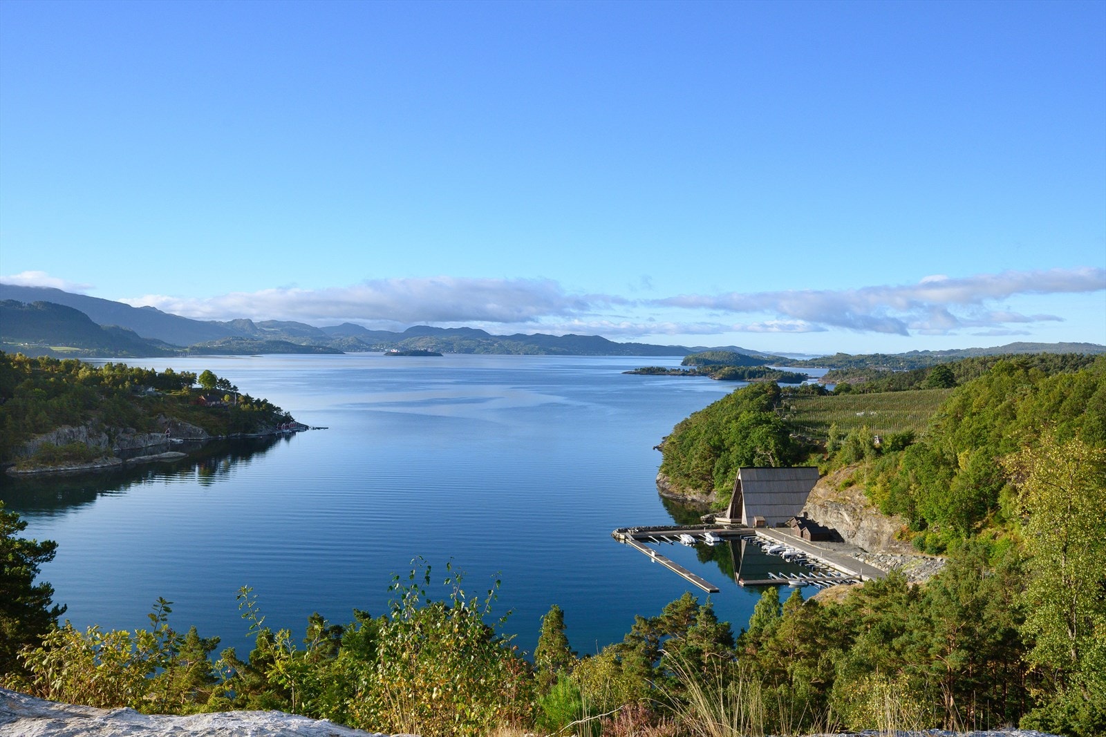 Herlig utsikt og gode solforhold Galleribilde