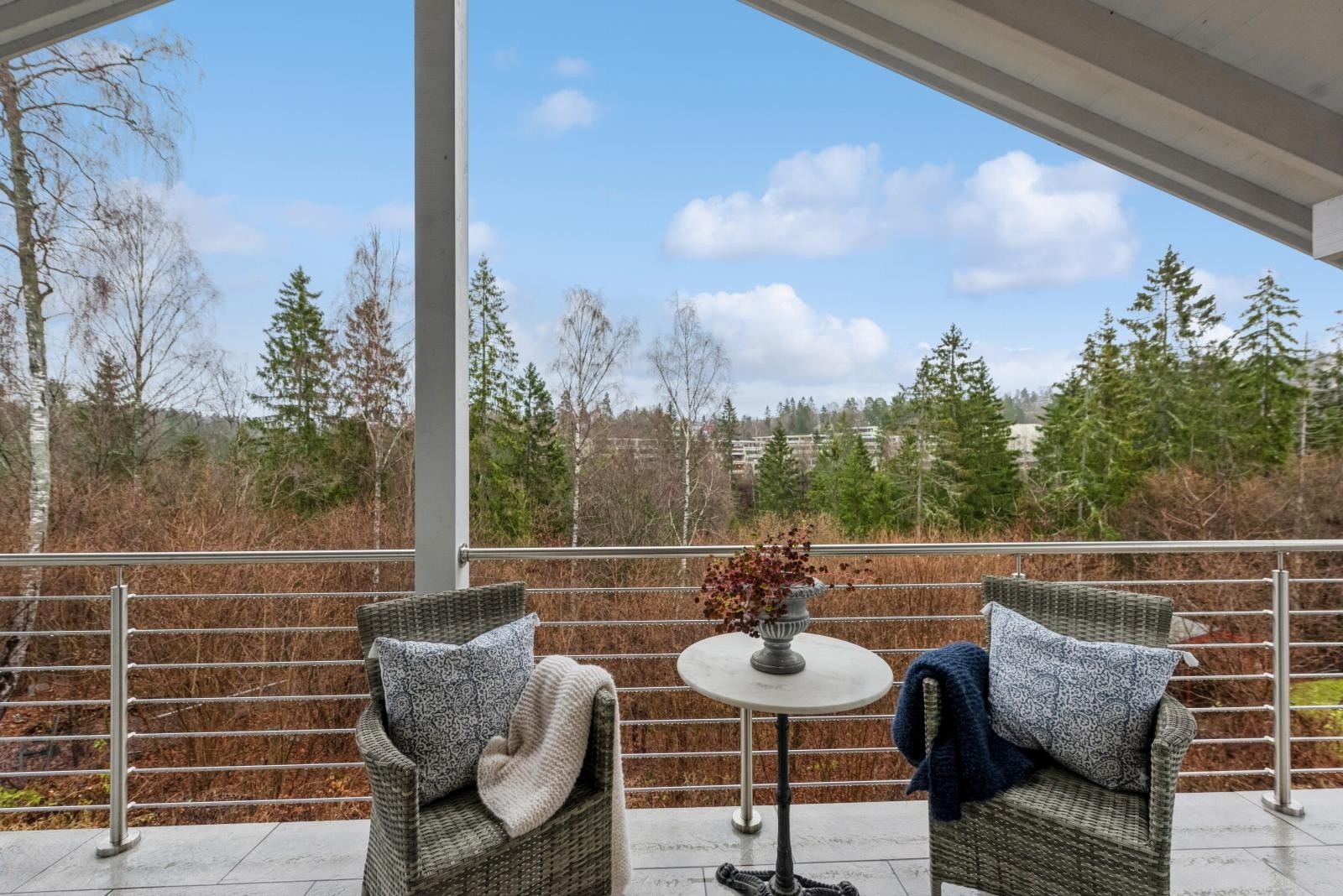 Fin utsikt mot friområdet Galleribilde