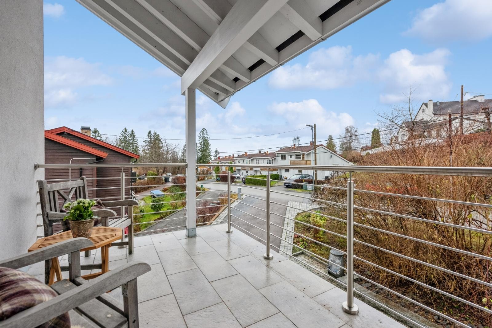 Overbygget veranda i 2. etasje Galleribilde