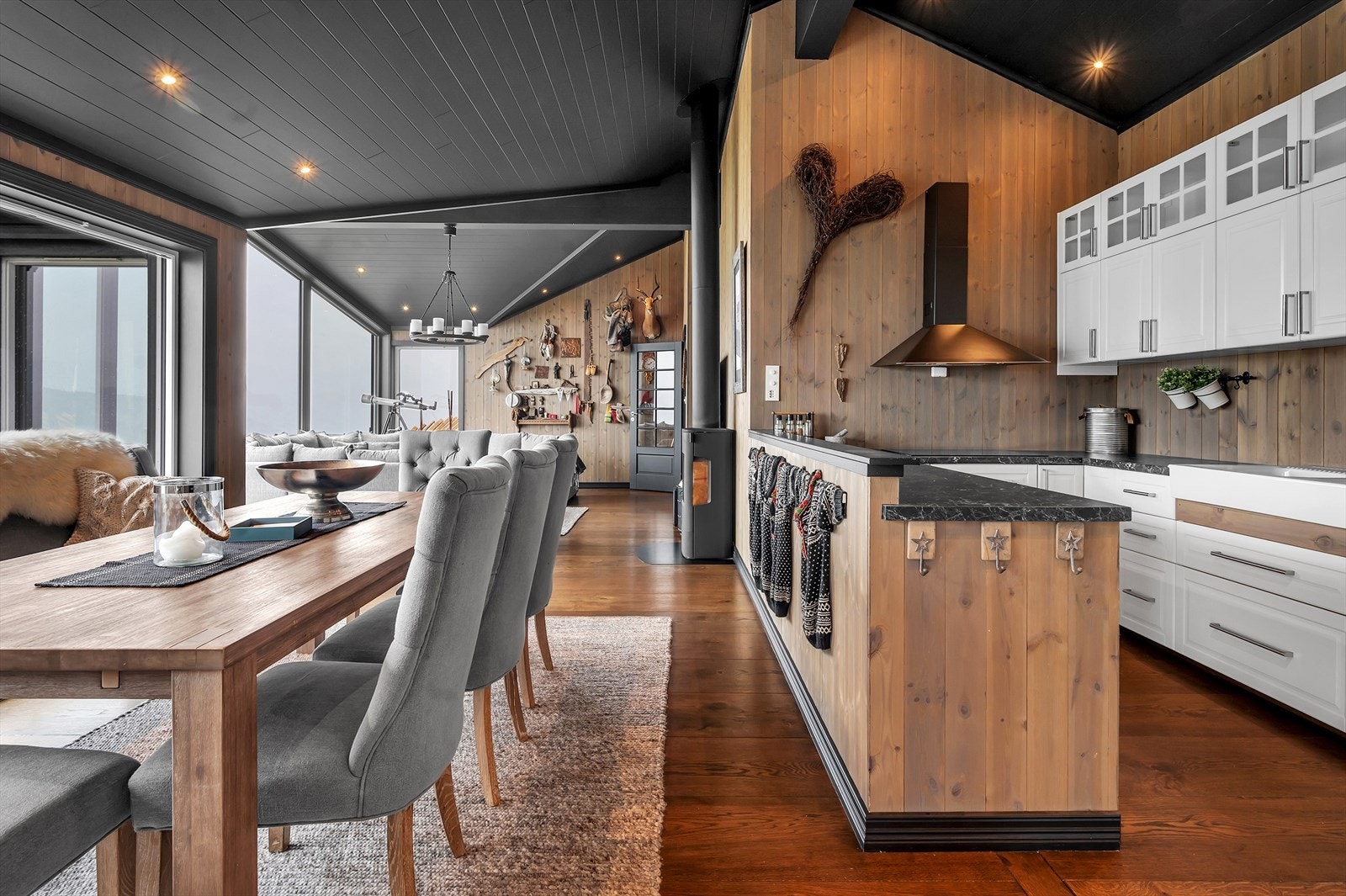 Stue/kjøkken Galleribilde