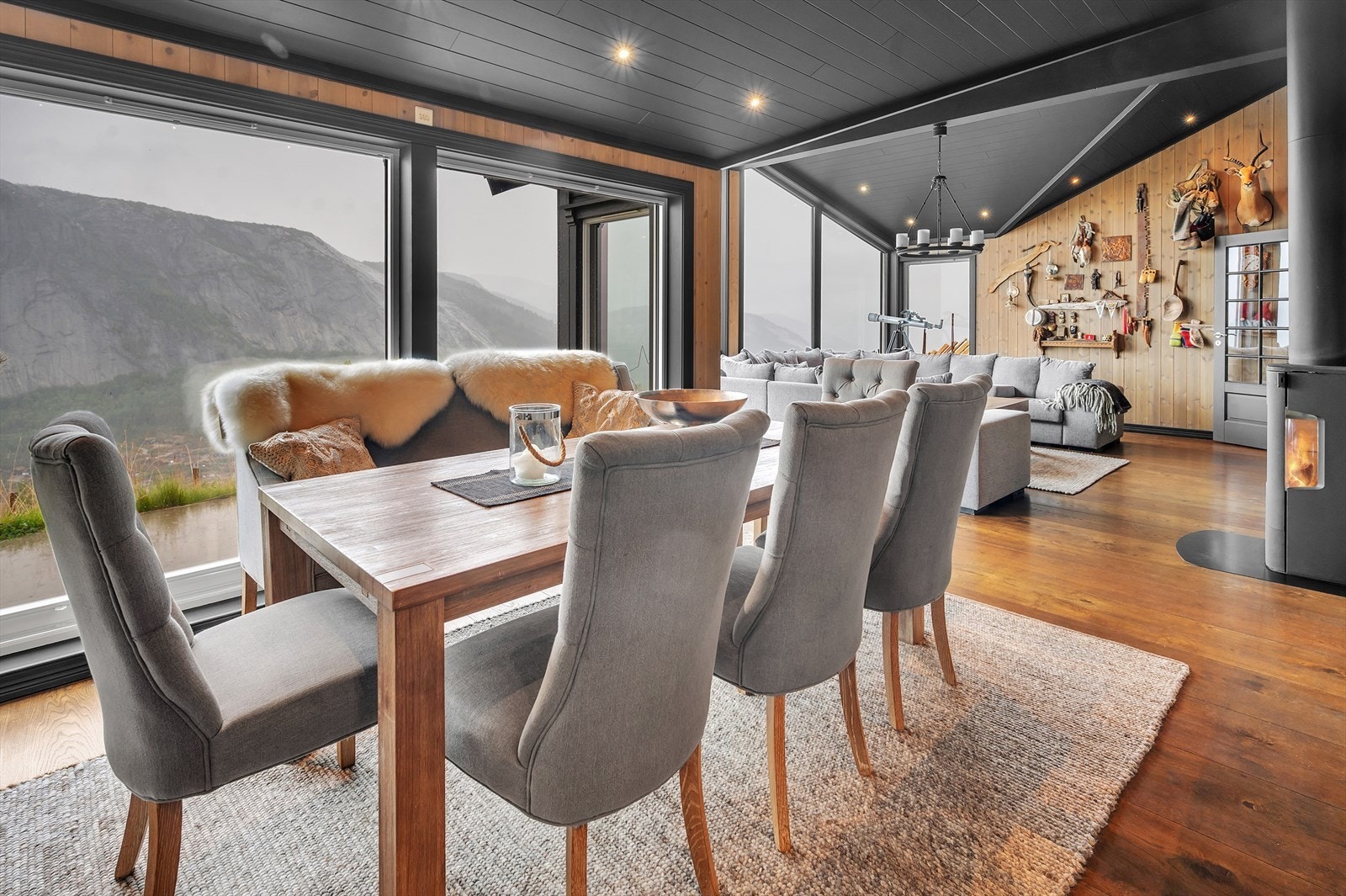 Stue/kjøkken Galleribilde