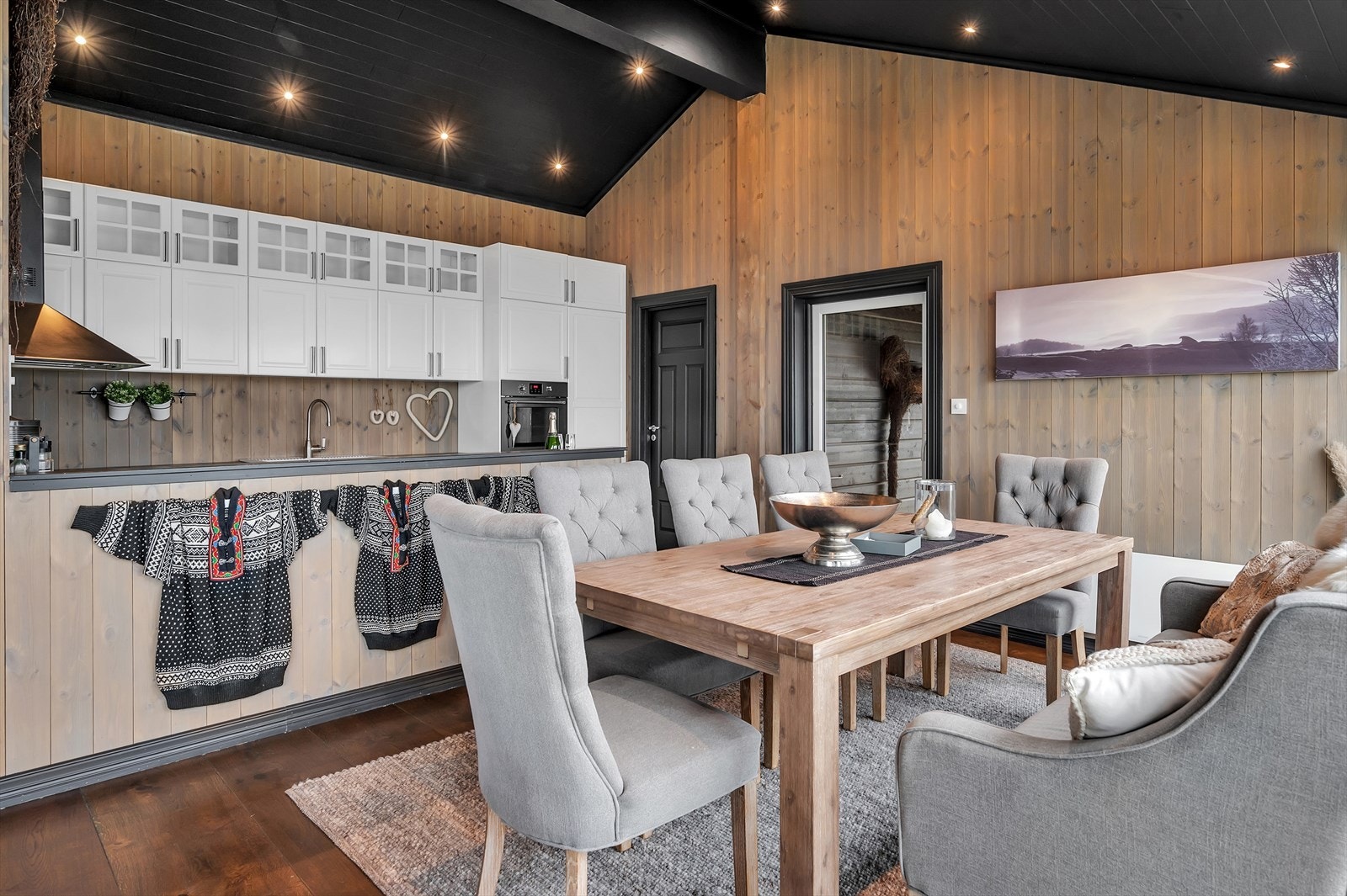 Stue/kjøkken Galleribilde