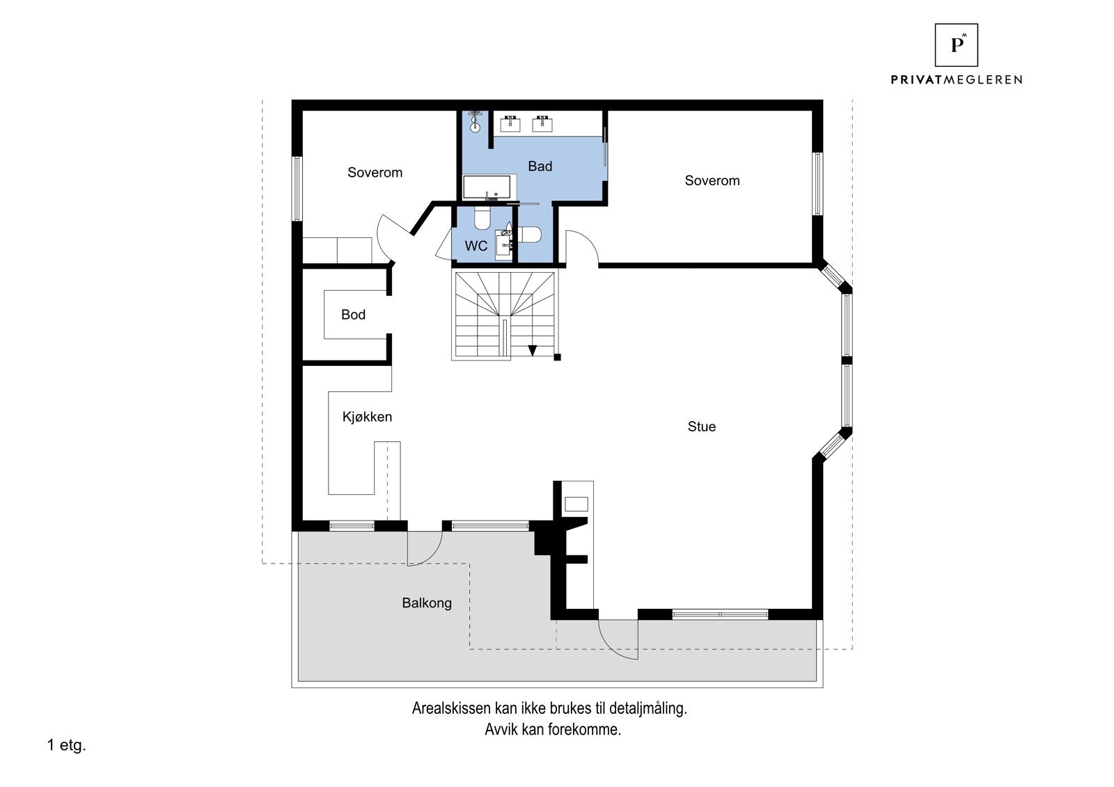 1. etasje Galleribilde