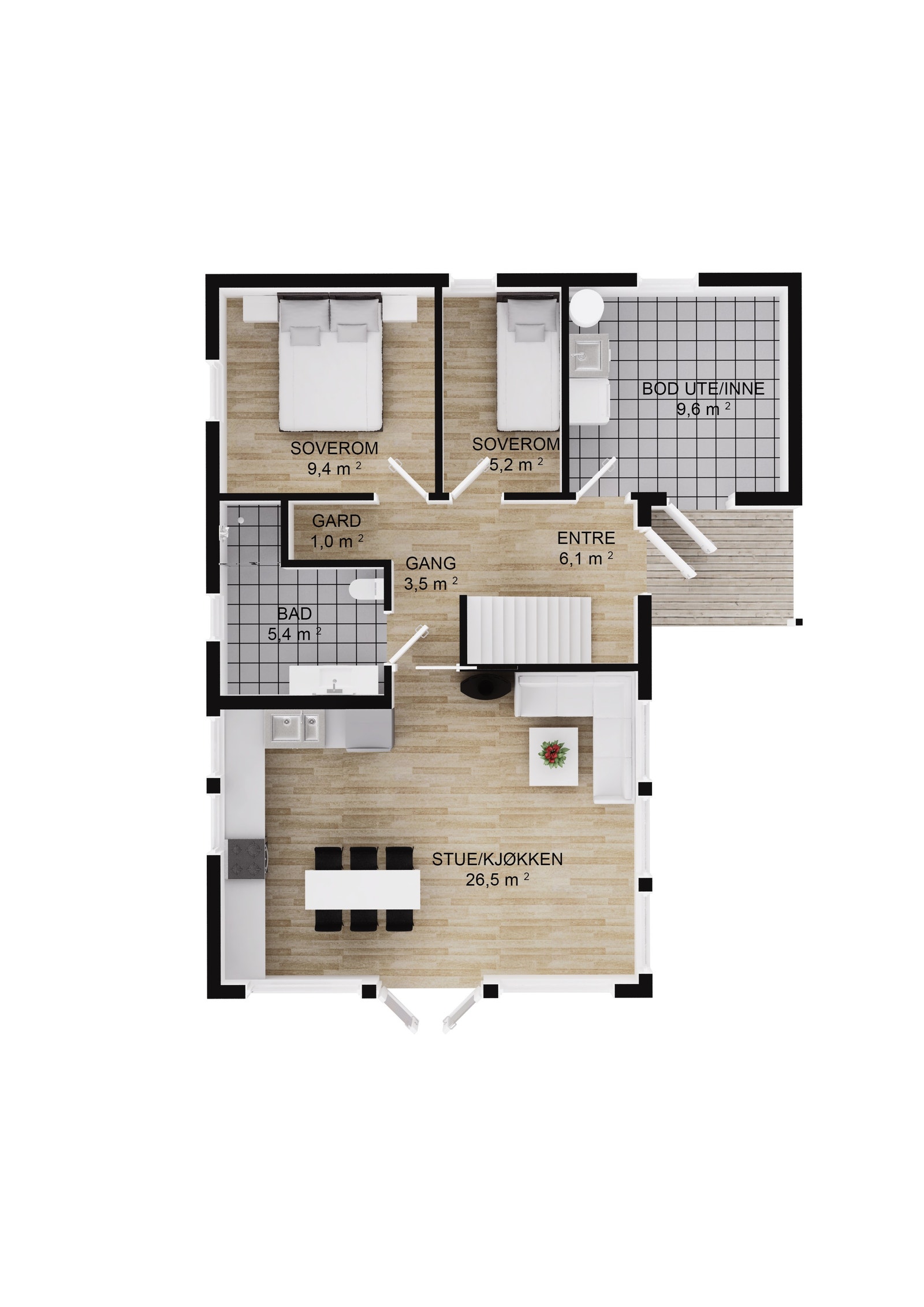 Plan 1etg Galleribilde