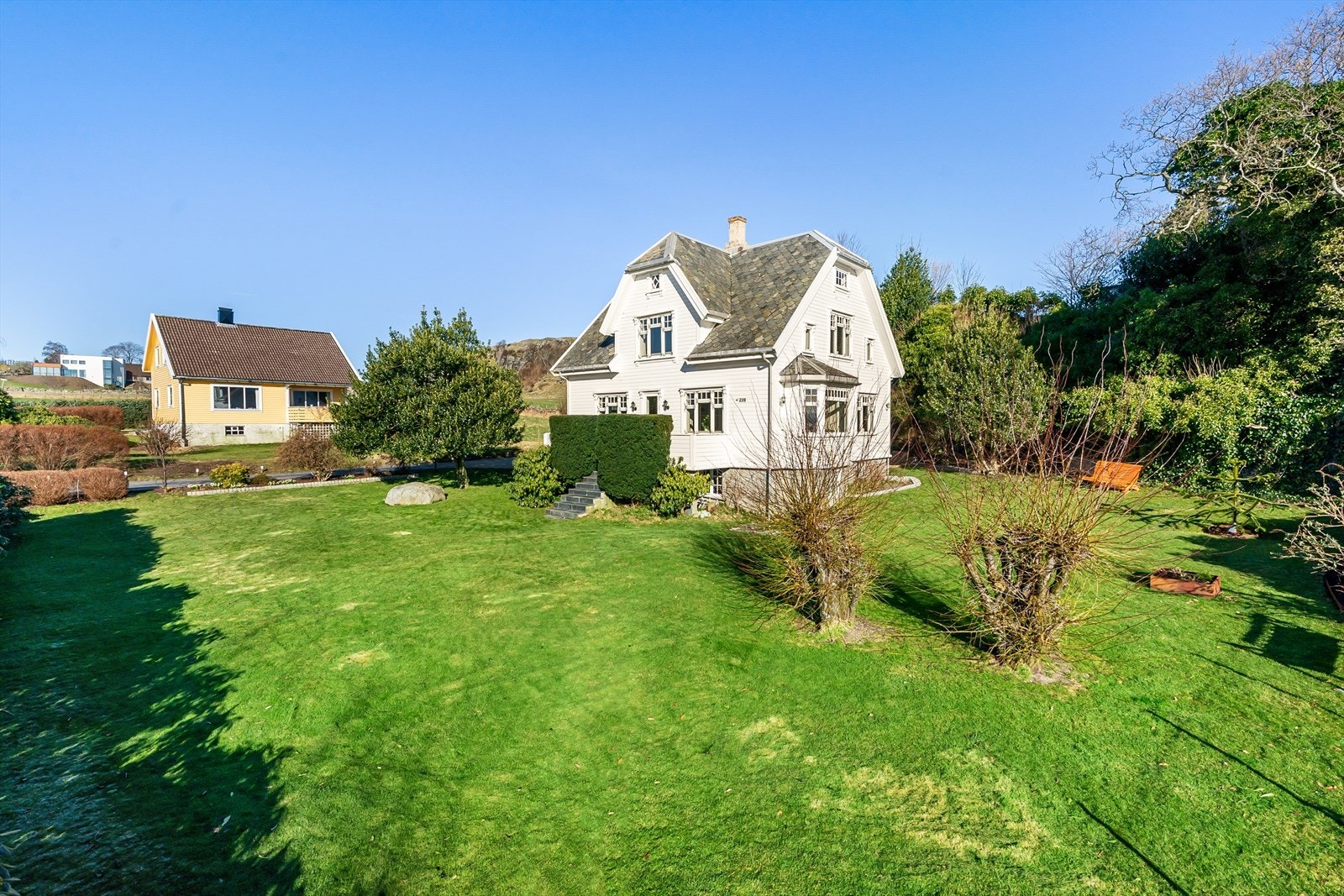 Tomtearealet er på hele 1166 kvm. Galleribilde