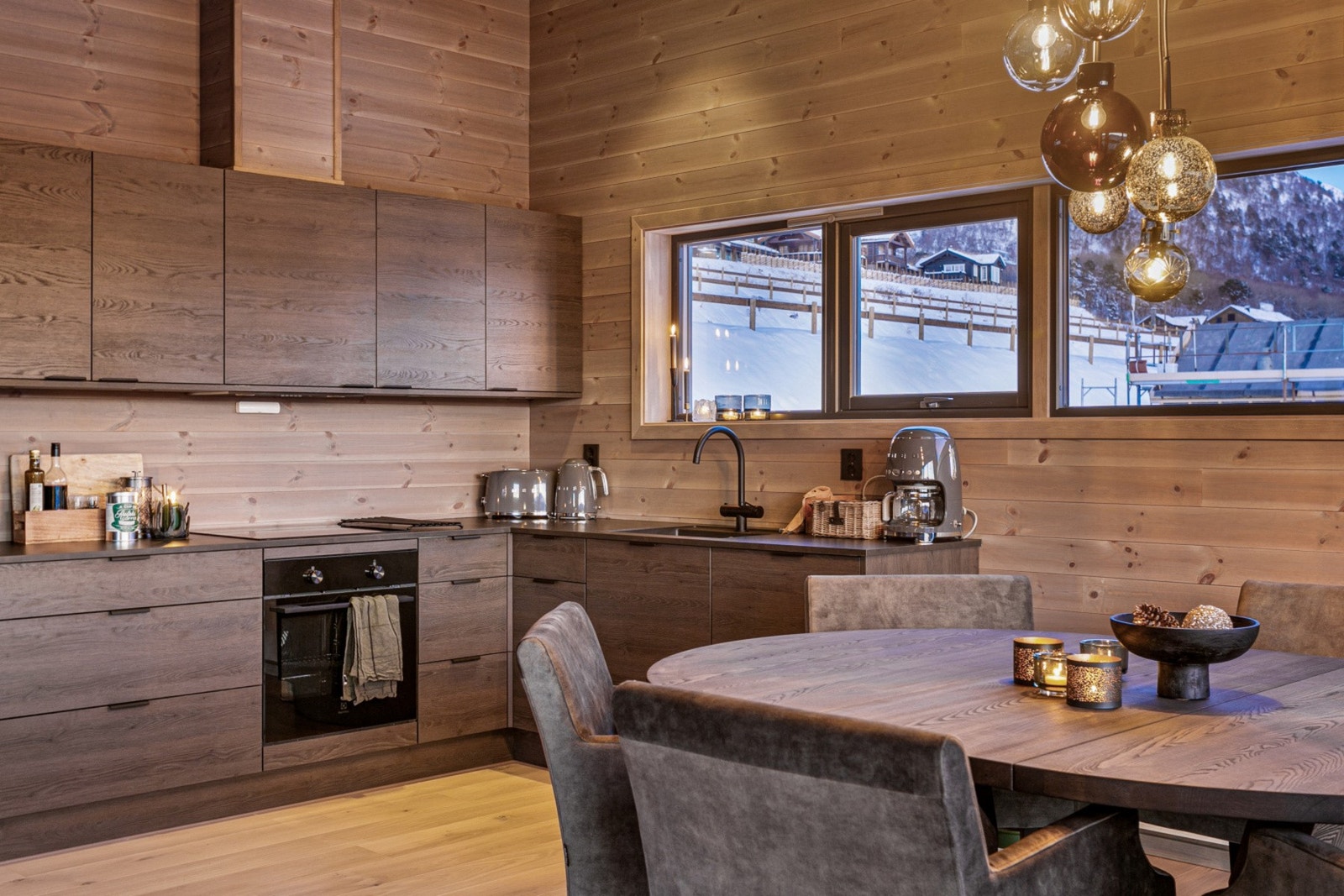 Delikat kjøkkeninnredning fra Fossline. Galleribilde