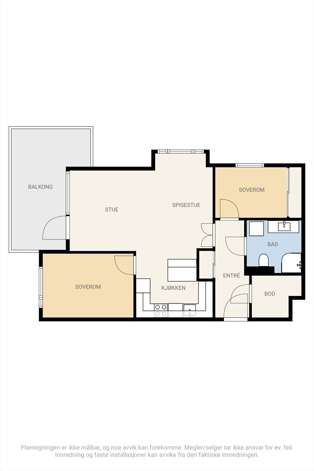 Plantegning. Galleribilde