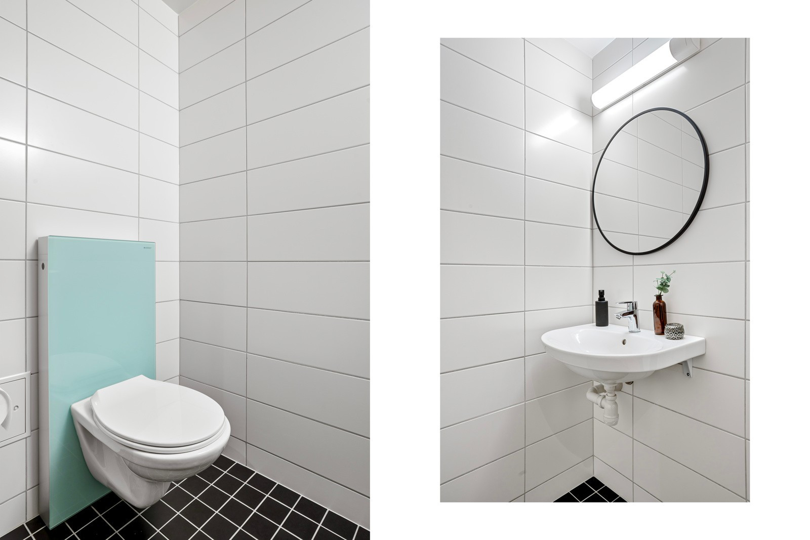 Leiligheten har et separat WC-rom.