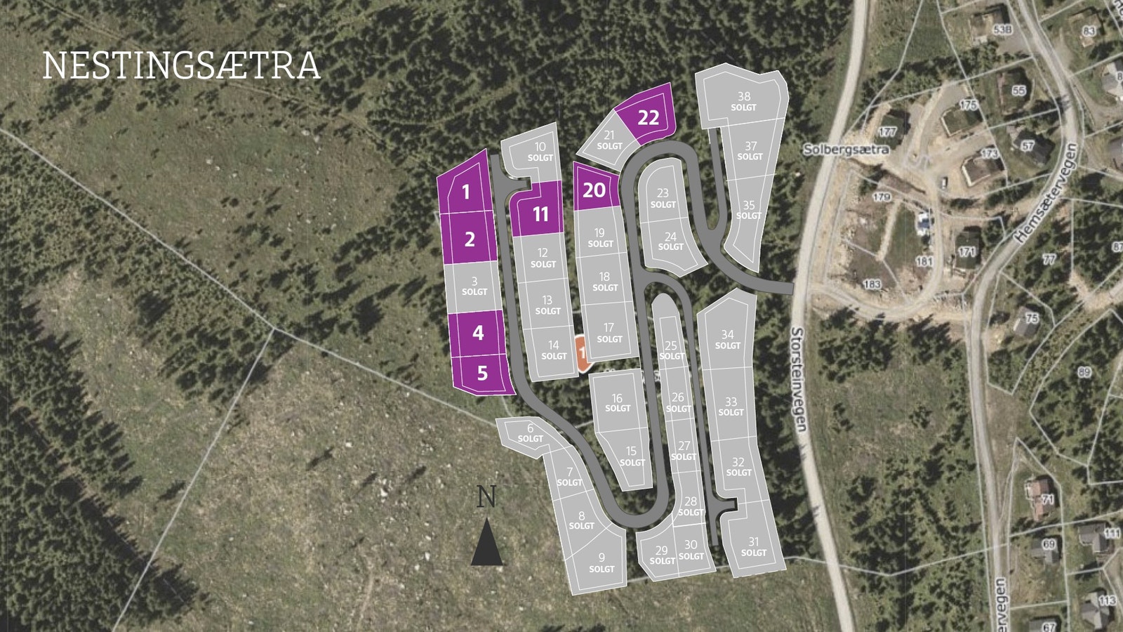 Ledige tomter mars 2023 Galleribilde