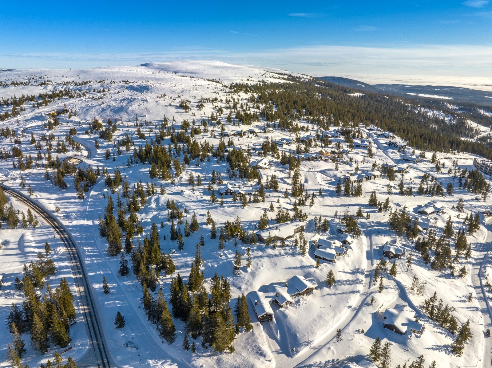 Hafjell er snøsikkert med skiløyper normalt fra novemberl til etter påske. Galleribilde