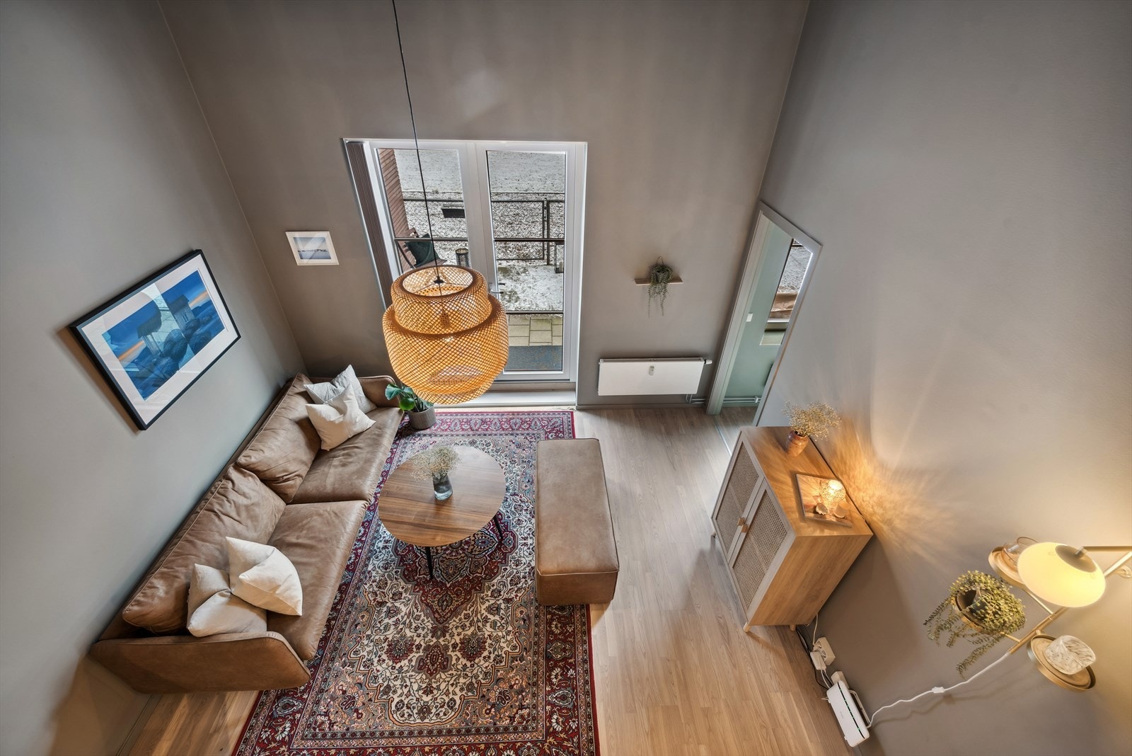 Utsikt fra hems. Galleribilde