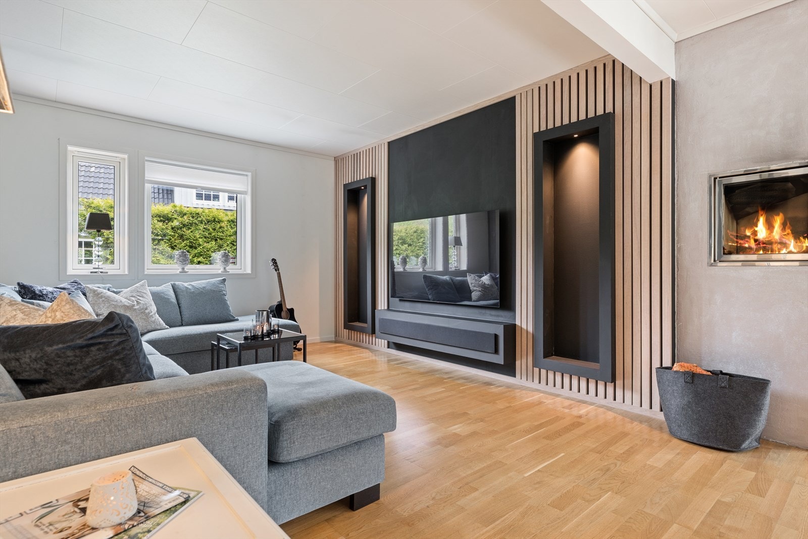 Boligen ligger ca. 26 min unna Oslo S med bil. Her kan man fint bo og jobbe i Oslo. Galleribilde