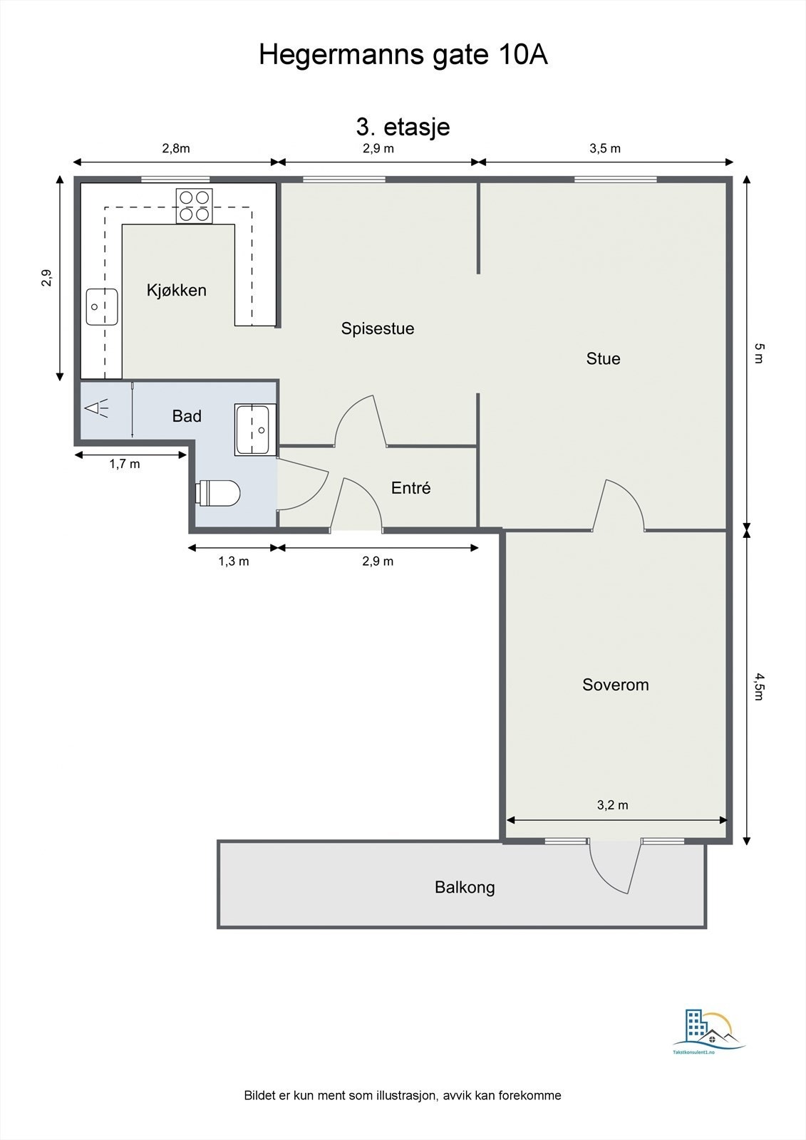 Plantegning til orientering. Galleribilde