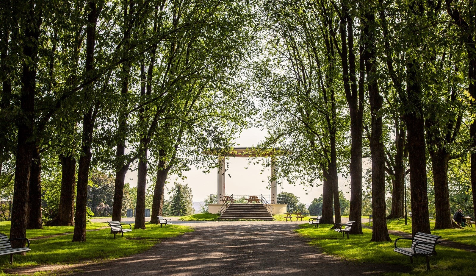 Nærområdet | Torshovparken - Populær park med store grøntarealer, sittebenker og grill på sommerstid. Galleribilde