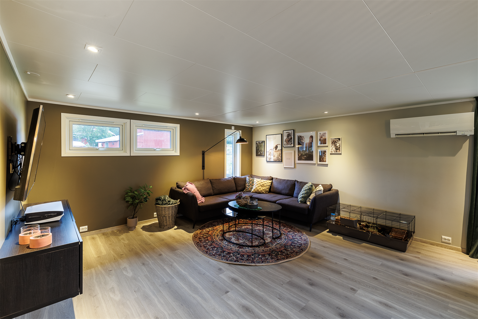 Her kan man samles etter et godt måltid og la roen sige seg innpå. Galleribilde