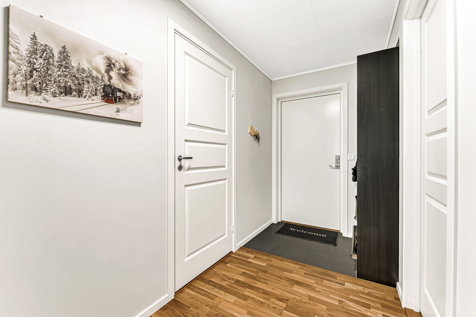 Romslig entrè Galleribilde