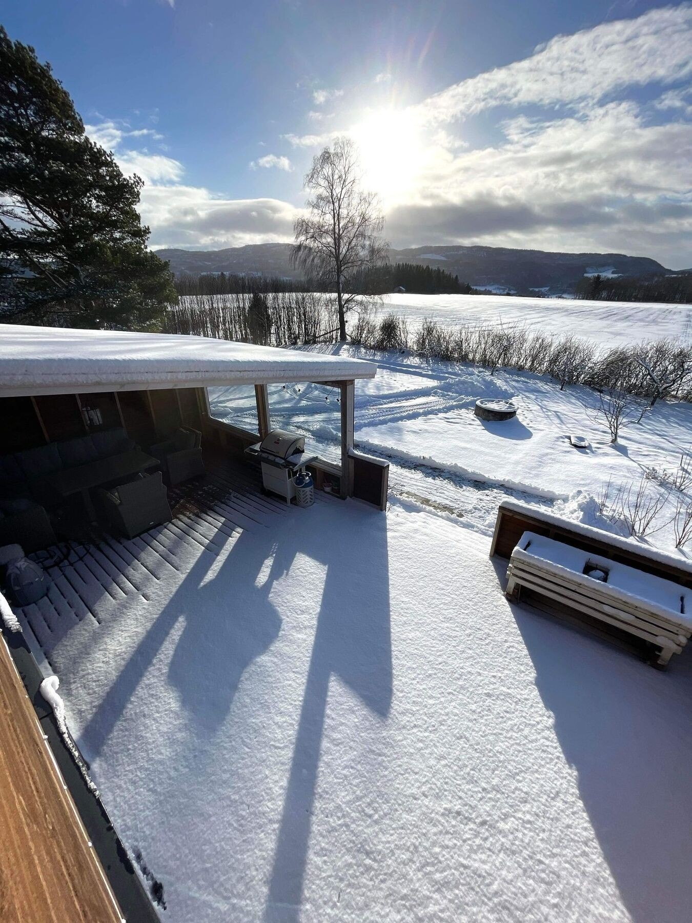 Vinter på Mo Søndre. Galleribilde