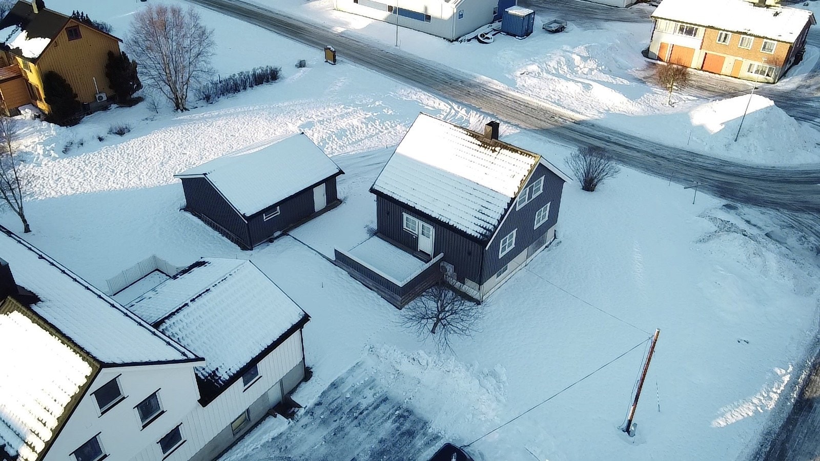 Dronebilde Galleribilde