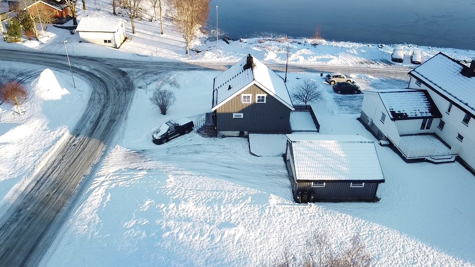 Dronebilde Galleribilde