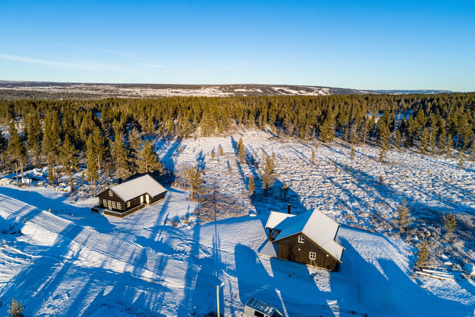 Alt ligger til rette for hyttelykke på Lygnalia på Hadeland i denne kompakte og innholdsrike hytta. Galleribilde
