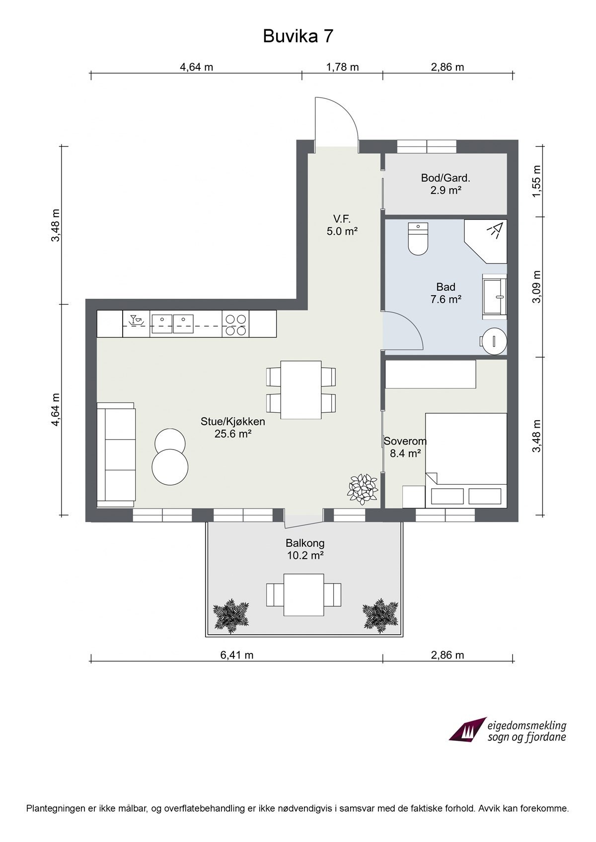Planteikning Galleribilde