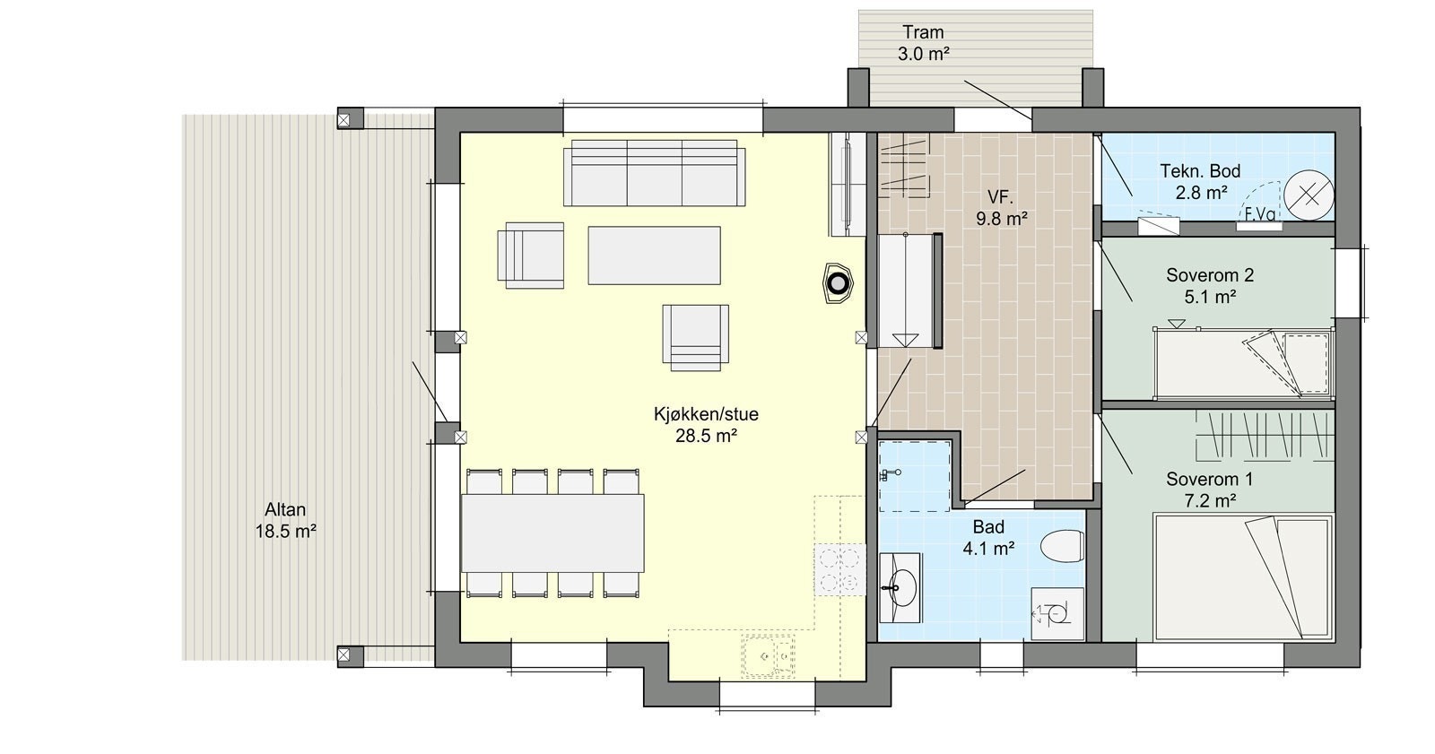 Plan 1.etg Galleribilde