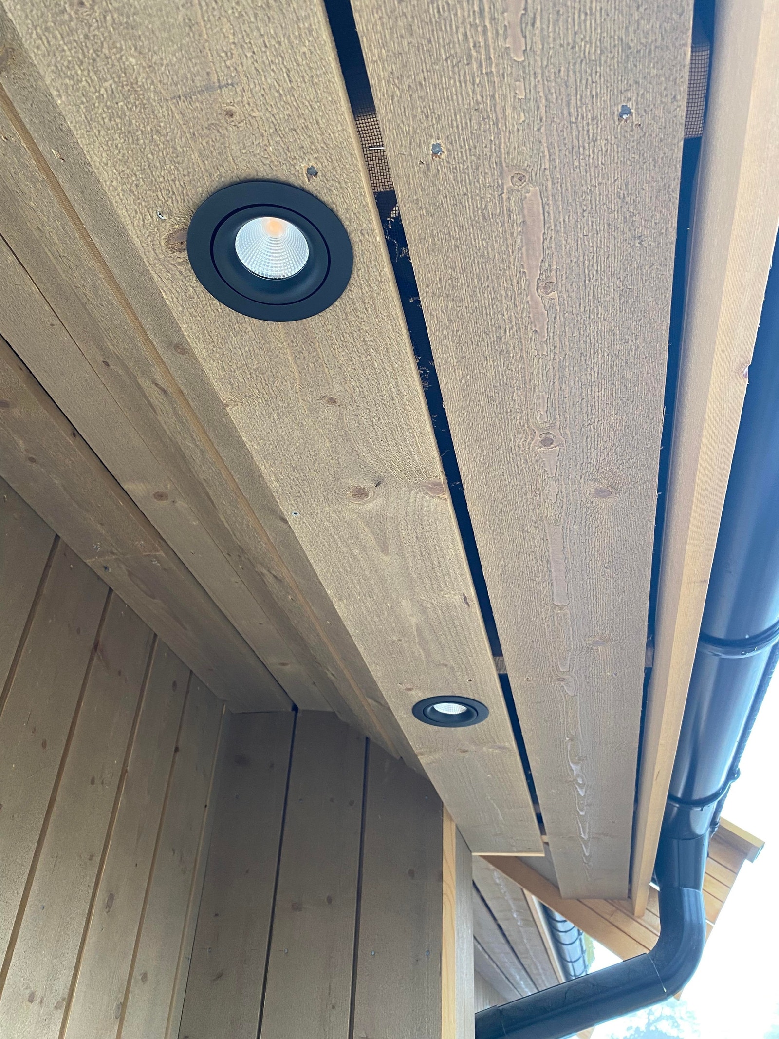 Downlights ved inngangsparti Galleribilde