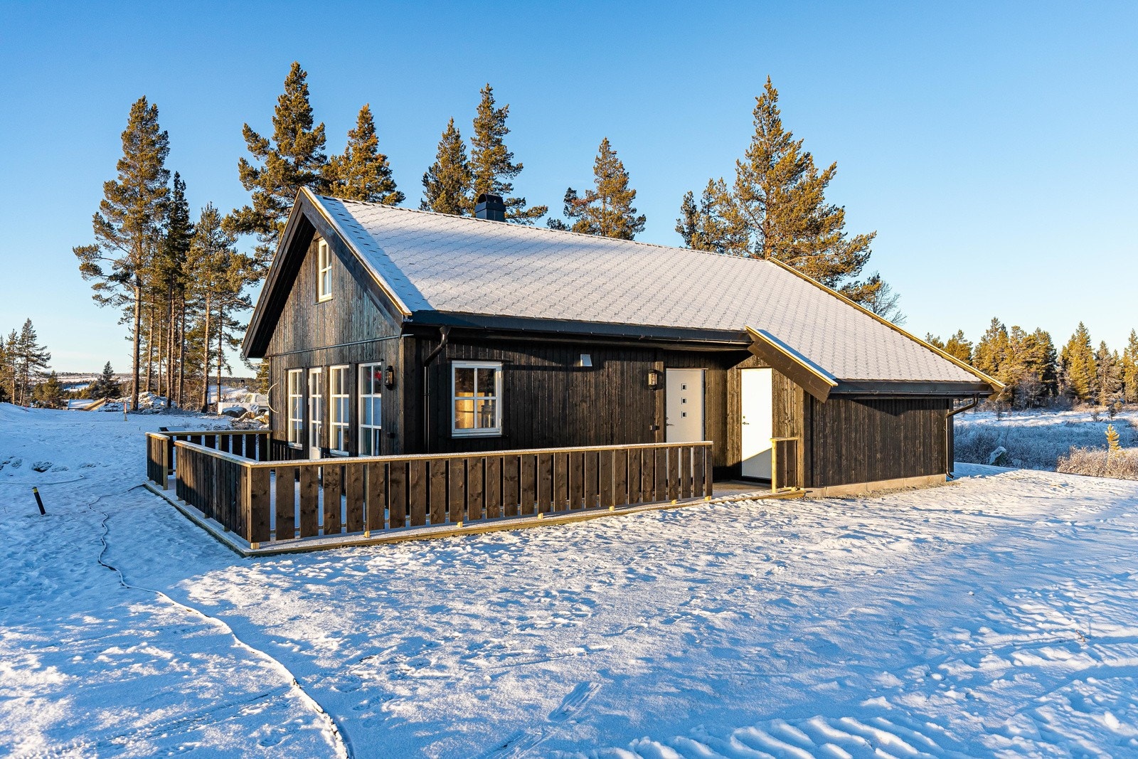 Hytta er klar for innflytning! Galleribilde