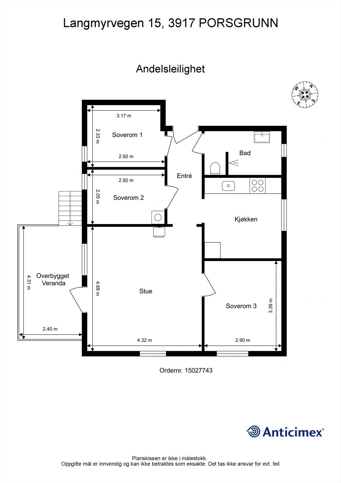 Plantegning Galleribilde