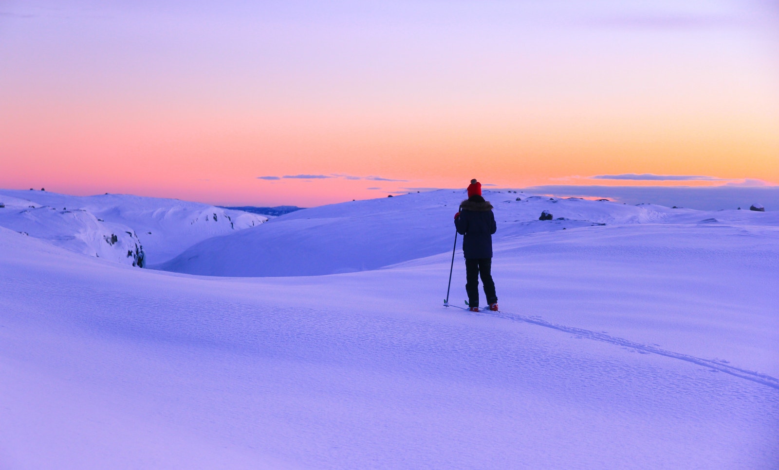 Flott landskap med mulighet for flotte turer Galleribilde