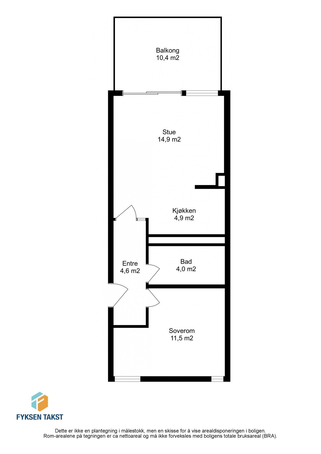 Planskisse. Galleribilde