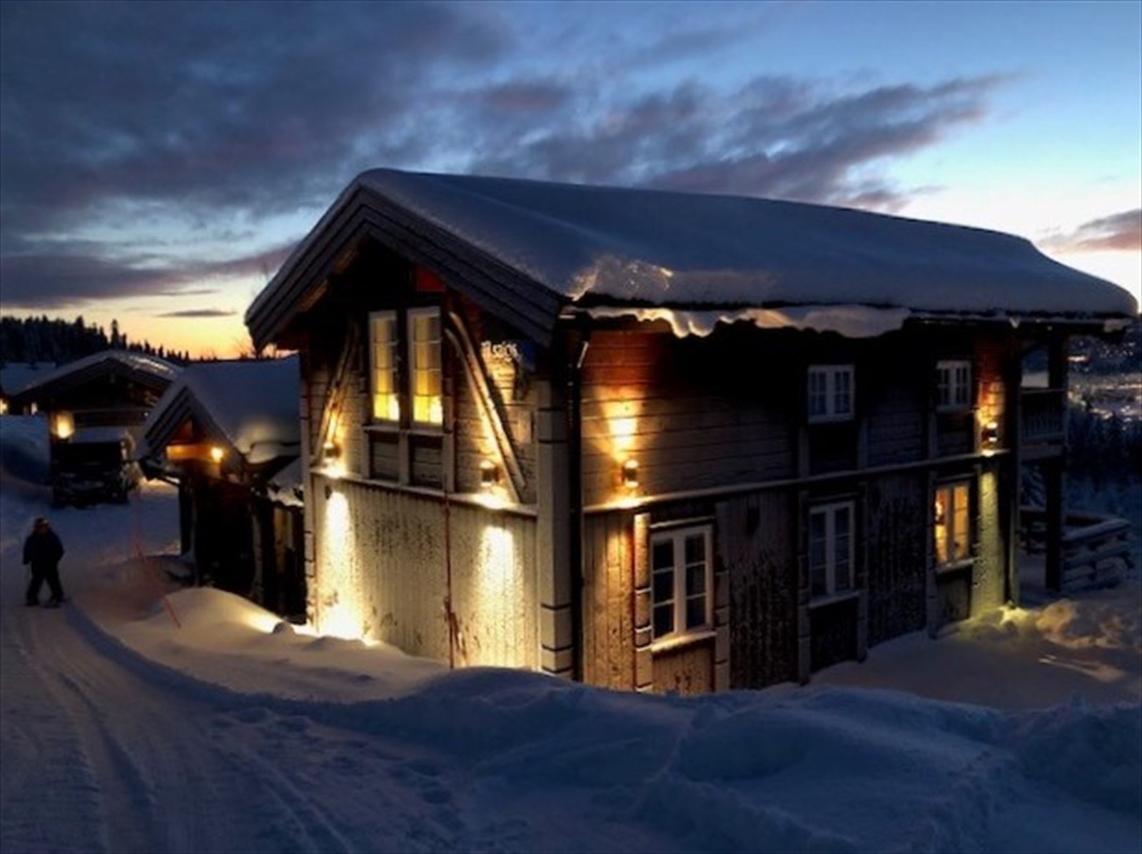 Bjønnåsen kveld - privat bilde Galleribilde