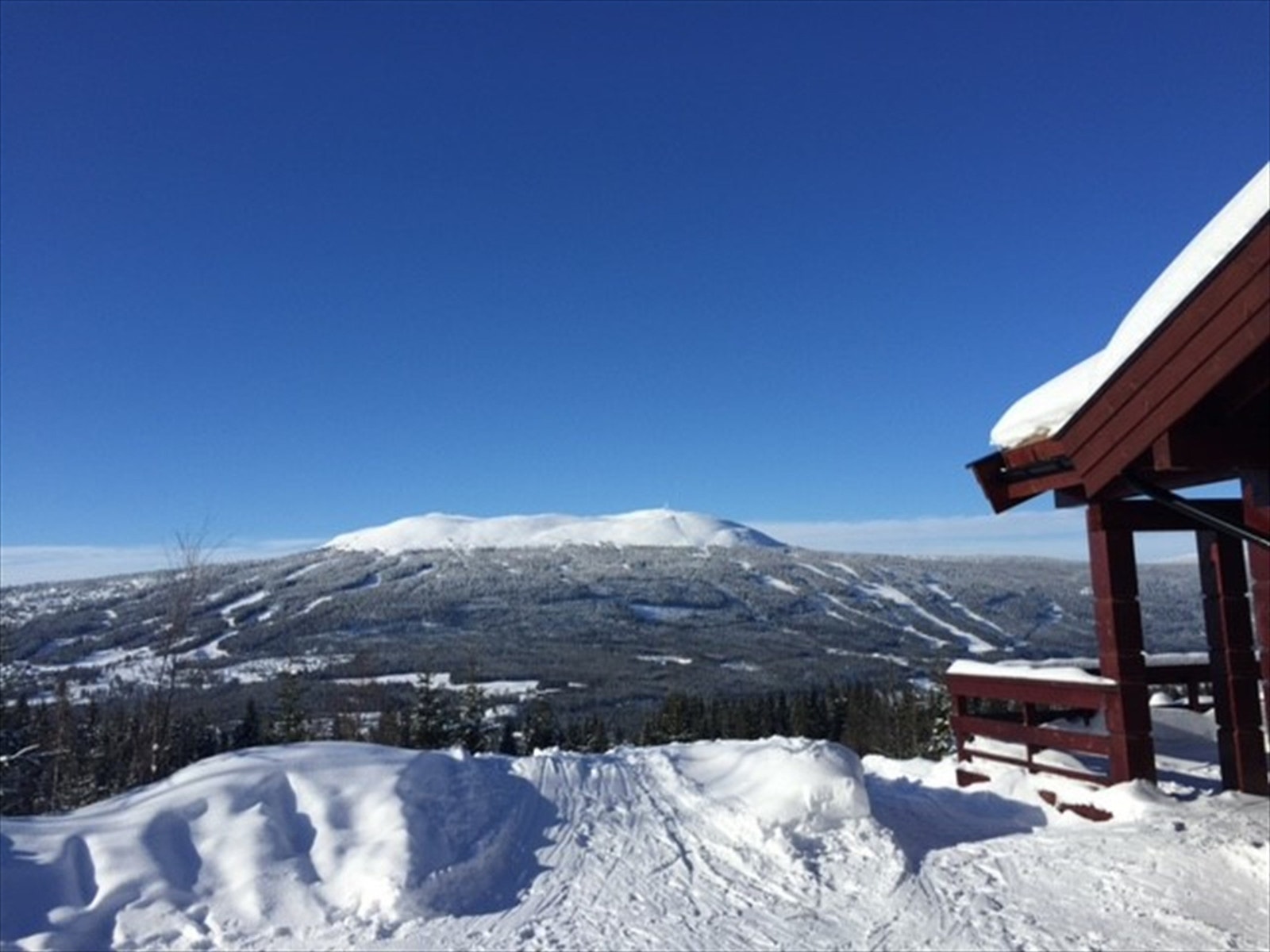 Bjønnåsen utsikt Trysilfjellet - privat bilde Galleribilde
