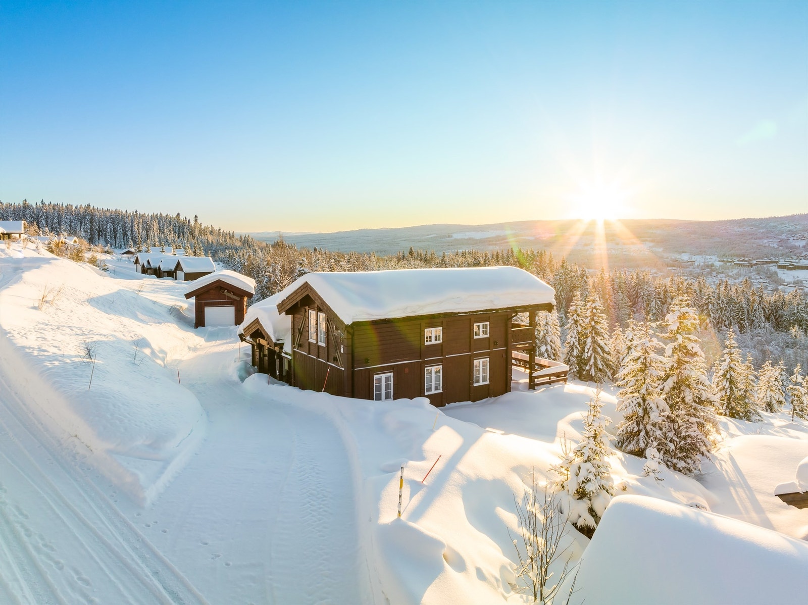 Meget solrik beliggenhet Galleribilde