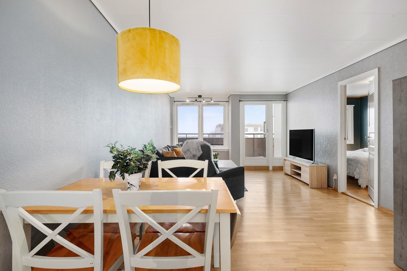 Velkommen til Krokveien 5b! En lys 3-roms leilighet med god planløsning Galleribilde