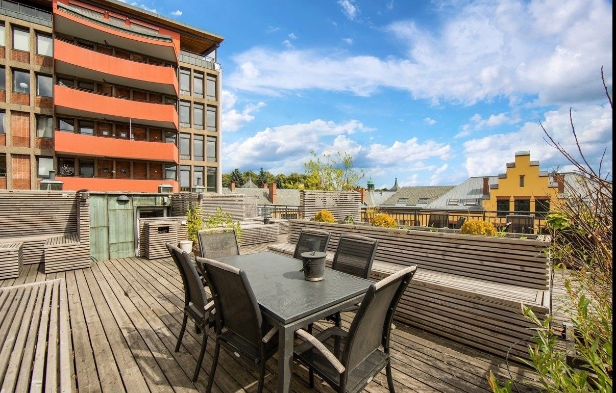 Her er det fantastisk utsikt og gode solforhold Galleribilde